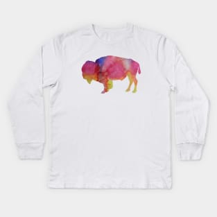 Bison Kids Long Sleeve T-Shirt